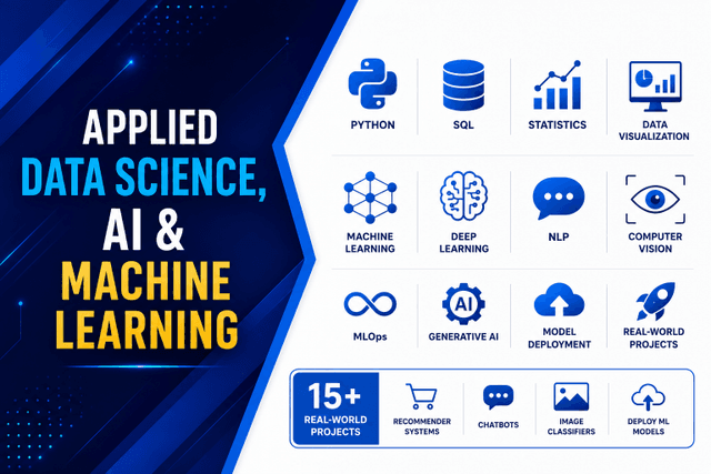 Applied Data Science, AI & Machine Learning