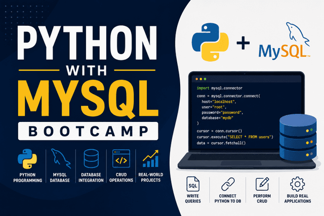 Python with MySQL Bootcamp